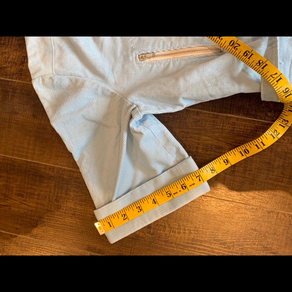 Vintage 1970’s Powder Blue Corduroy Jumpsuit - Picture 10 of 16
